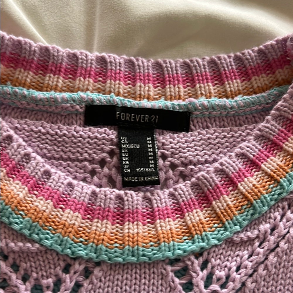 Colorful Knit Tank Top - Picture 11 of 11